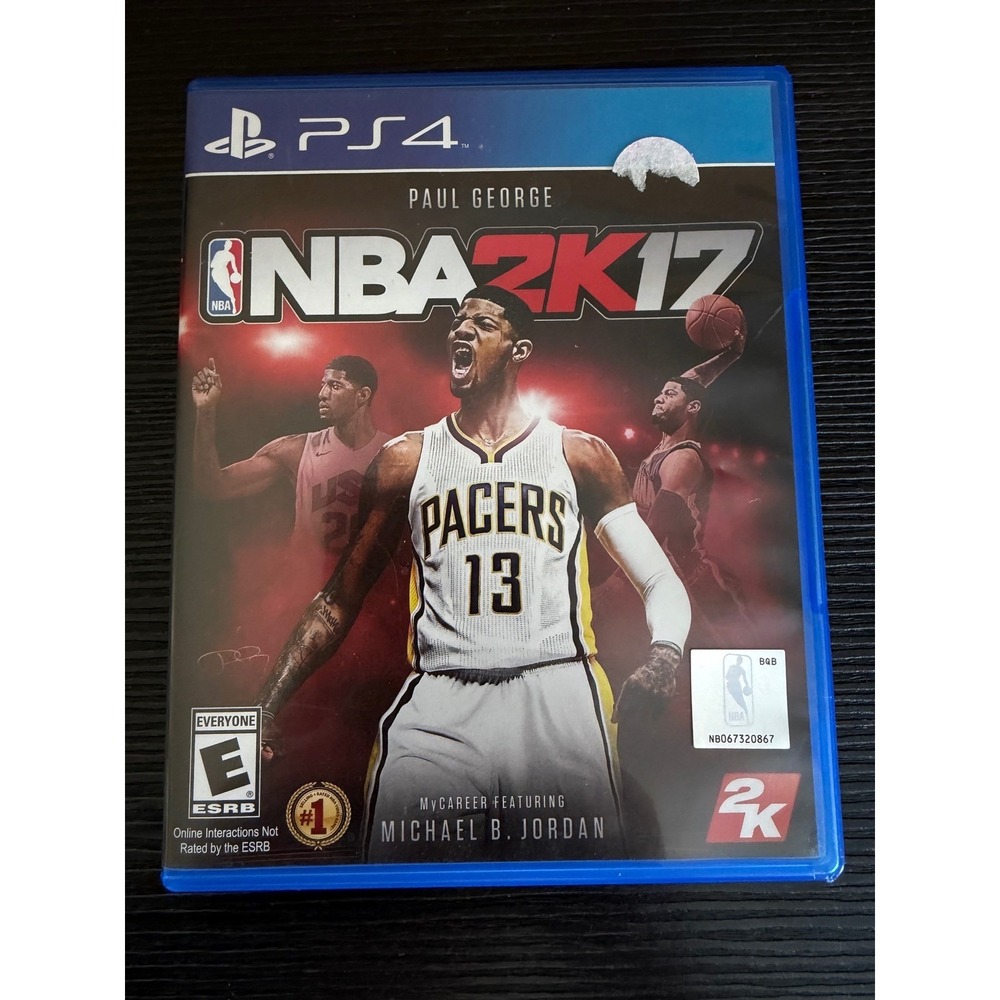 NBA 2K17 and NHL 17 PS4 PlayStation 4 Sports Game Bundle Lot Paul George Tarasen
